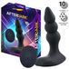 AfterDark Masse-prostate - Silicone noir