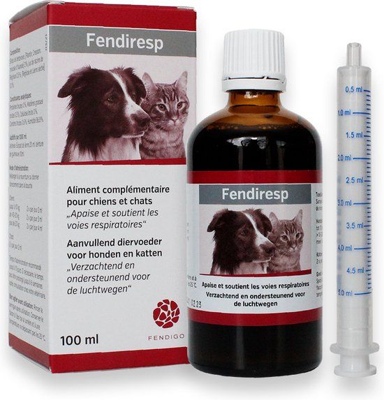 Fendiresp Siroop Hond & Kat 100 ml