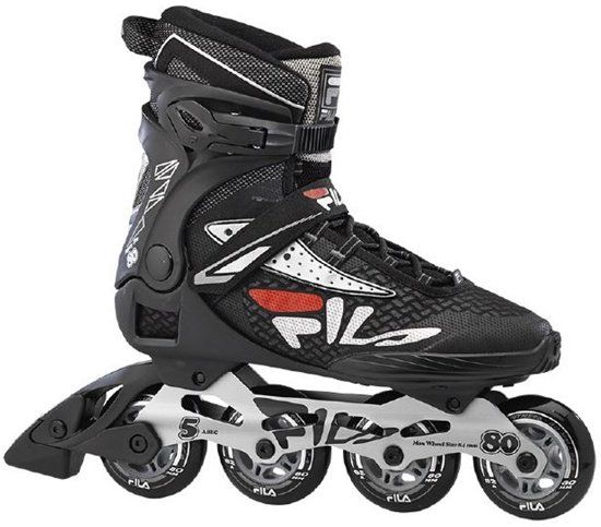 Fila Inlineskates - Maat 46 - Zwart/Rood/Wit - Mannen