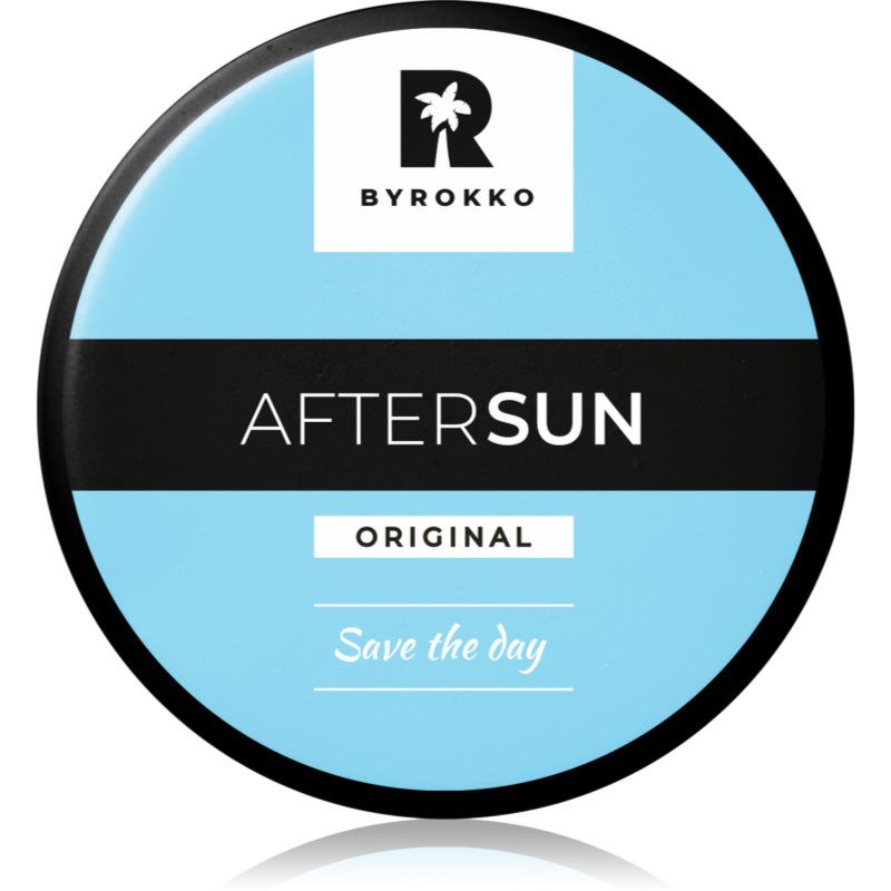 BYROKKO After Sun Cream, Natuurlijke Tanning Lotion met Menthol, Mangoboter & Vitamine E, koelt, hydrateert en voedt aan de zon blootgestelde huid, veganistisch, parabenenvrij, gladde Tan Preserver