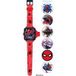 Top1Toys Spider-Man Kinder LCD horloge met pojector