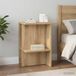 Maison Exclusive - Table basse, chêne artisanal, 40 x 30 x 49 cm, fibre de bois