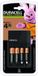 Duracell CEF14 batterijlader met 2x AA en 2x AAA batterijen