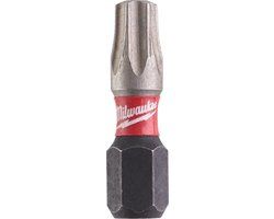 Milwaukee Shockwave Impact Duty™ Schroefbits TX27 x 25 mm (2 Stuks)