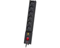 Lestar Stekkerstrip Lx 610 1,5M Voor Tv En Rtv Veilige Voeding