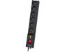 Lestar Stekkerstrip Lx 610 1,5M Voor Tv En Rtv Veilige Voeding