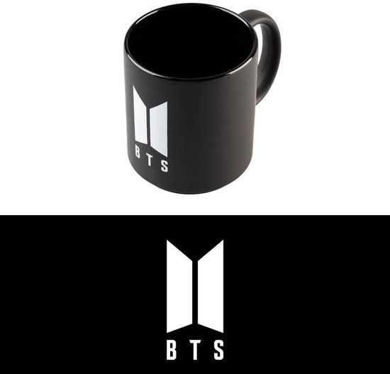Grupo Erik BTS - Logo White Mok/beker - Multicolours