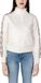 GUESS Dames Sweatshirt Met Rits En Lange Mouwen En Zakken Aan De Voorkant - Zwart - XL