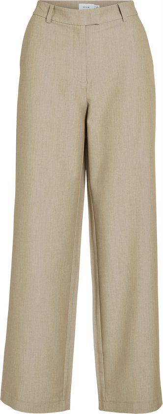 Vila Broek Vimivo Rw Pant/tes 14116143 Natural Melange Dames Maat - W38