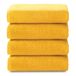 Top Towel Plus - badhanddoeken - 4 gezichts- of bidhanddoeken - 30 x 50 cm - 100% katoen - goud