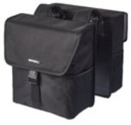 Basil Go Double Bag - Dubbele Fietstas - 32L- Solid Black