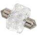 LAMPA - 12 V Torpedo lamp 6 LEDs - 18 x 31 mm - SV8,5-8 - 1 stuk - D/blister - wit