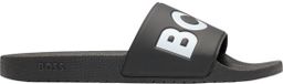 Hugo Boss heren BOSS slippers contrast logo zwart II