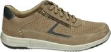 Josef Seibel ENRICO 32 - Chaussures de loisir Homme Chaussure à lacets Homme Baskets Décontracté - Couleur : Taupe - Taille : 45