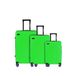 ETERNITIVE - JOY kofferset - 3 stuks | Snit: S, M, L | Reiskoffer van ABS met TSA-slot | 360° rolkoffer | Handbagage 37L 60L 99L | Groen