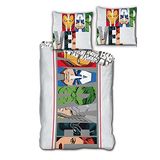 Marvel Avengers Dekbedovertrek Avengers - 140 x 200 cm - Microfiber