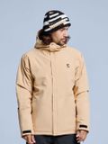 Poederbaas Ski-jas Heren - Arctic 2L Insulated - Warm Sand - Maat XXL