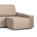 Martina Home Bekleding voor chaise longue, gewatteerd, amber, 280 cm, leer