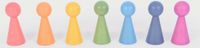TickiT Regenboog Houten Figuren