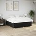 Maison Exclusive - Cadre de lit sans matelas noir 180x200 cm tissu