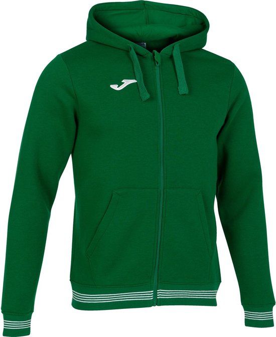 Joma Campus III Heren Jas Met Capuchon - Groen - Maat 3XL