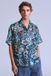 Levi's Camp overhemd met korte mouwen - Men's - XL - Blauw / Jacquard