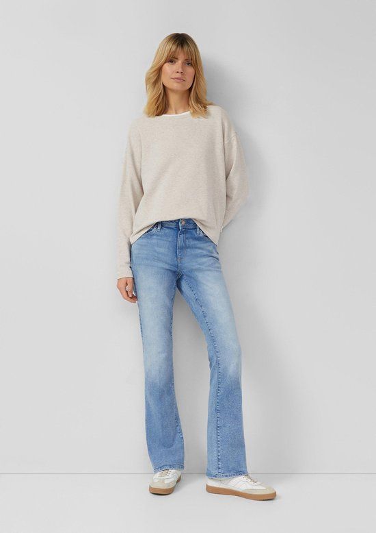 s.Oliver Jeans-Hose BEVERLY Bootcut Fit Blauw W46 x L30