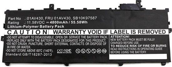 CoreParts Batterij voor laptopcomputer