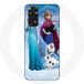 Maniacase Hoesje voor Xiaomi Redmi Note 11 4G Sneeuwkoningin Elsa Anna Olaf