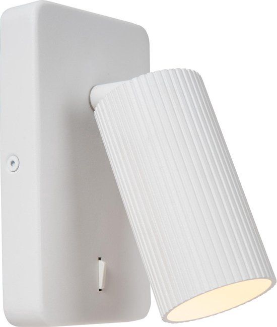 Lucide CLUBS - Bedlamp / Wandlamp - 1xGU10 - Wit
