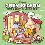 Saison douillette : livre de coloriage pour adultes et enfants