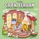 Saison douillette : livre de coloriage pour adultes et enfants