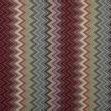 Kt KILOtela - Meubelstof, meubelstof, jacquard wandtapijt, decoratieve stof, modeaccessoires, tafelkleed, gordijn, decoratief item, 100 cm lengte x 280 cm breedte, Zigzag, veelkleurig - 1 meter