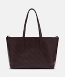 Liebeskind Berlin Monogram Shopper M Bordeaux Leer