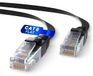 Câble Ethernet Cat 6 câble réseau plat - 15 m - UTP - Noir