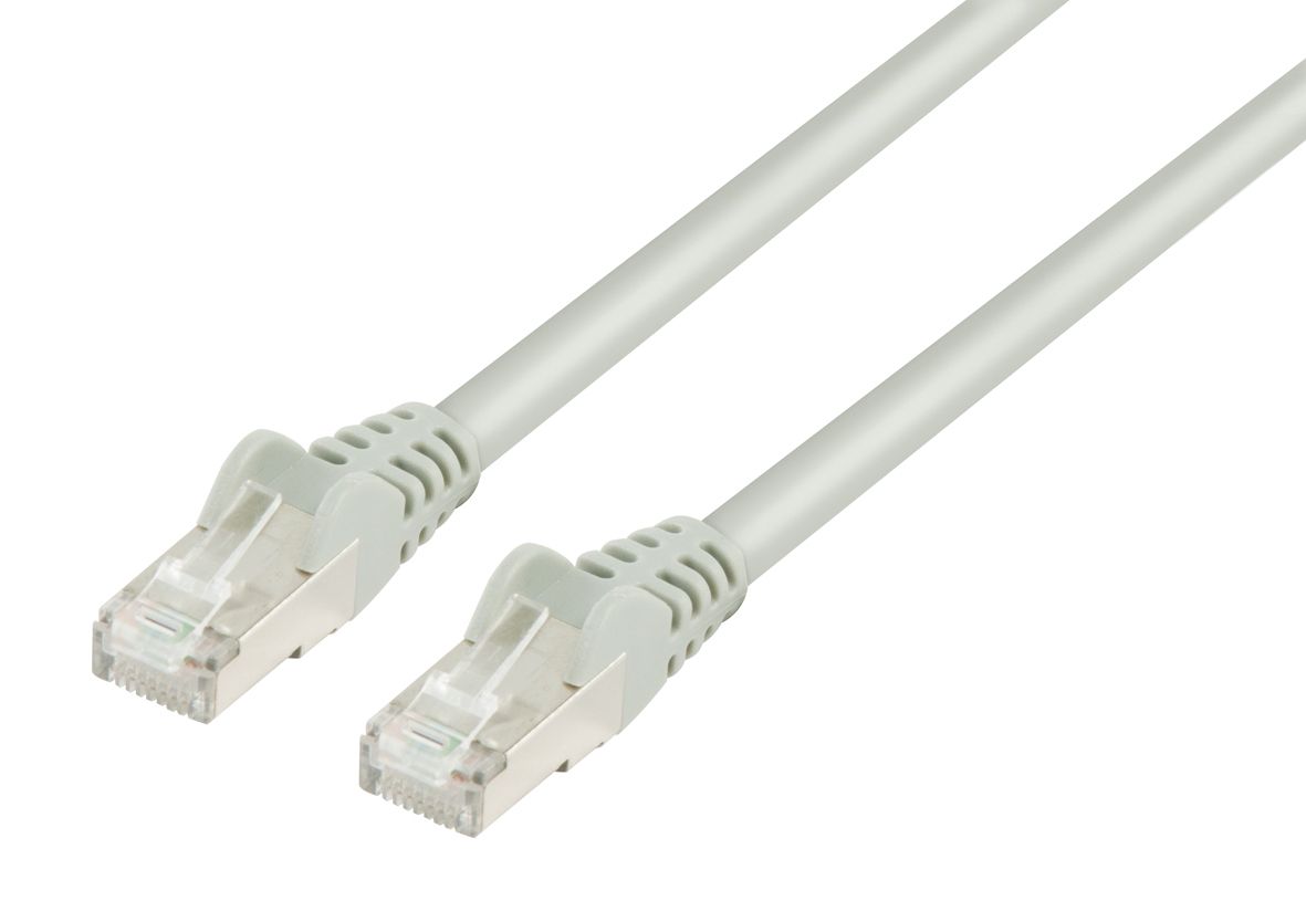 Valueline 1m Cat5e FTP Netwerkkabel Grijs