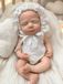 Reborn-pop, 33 cm, silicone, anatomiquement correct, fille