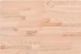 vidaXL - Wastafelblad - 60x40x2,5 cm - massief beukenhout