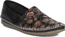 Maciejka Chaussures en cuir naturel respirant Noir à motif floral T351201000
