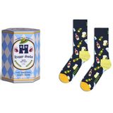 Happy Socks giftbox sokken Beer donkerblauw