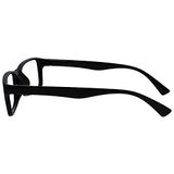 Leesbril UV Reader Leesbril Zwart Lezers Waarde 2 Stuks Mannen Vrouwen UVR2092BK +2,00