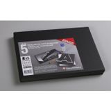 Clairefontaine Schuimkarton 5 vellen 21x29,7 cm Zwart