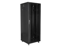 Lanberg FF01-6632-12B rack 32U Vrijstaande rek Zwart