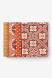 Sissy-Boy Set van 4 servetten met print, linnen, katoen, multi, 40x40 cm