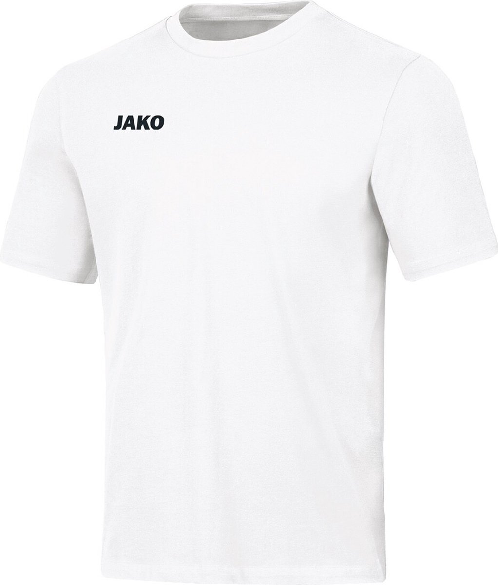 JAKO Base T-Shirt Heren - Wit | Maat: XXL