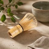 Chiato Bamboe matcha klopper CHiATO Chasen Natural Bamboo – Natuurlijke bamboe