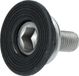 Shimano Boulon de fixation de manivelle avec capuchon FC-TX501 / FC-TY501 - Noir/Argent