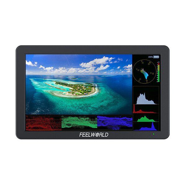 Feelworld T6 6" 4K HDMI HD Monitor with Metal Case
