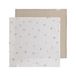 Baby's Only Hydrofiele doek Tender - Swaddles voor baby - Inbakerdoek - Mousseline - Beige/Clover - 65x65 cm - 2-pack