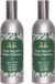 Bellatio Decorations Billiet - Vanlaere Huis parfum - 2x - dennengeur - spray - 100 ml - huisgeur - dennenboom geuren